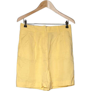 Vêtements Femme Shorts PRADA / Bermudas Tommy Hilfiger Short  38 - T2 - M Jaune