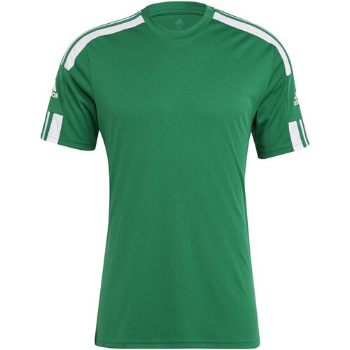 Vêtements Homme T-shirts & Polos brazil adidas Originals Squad 21 Jsy Ss Teagrn/White Vert