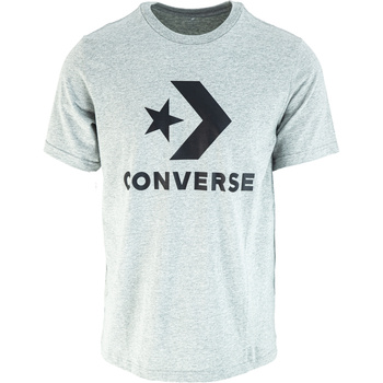 Vêtements Débardeurs / T-shirts top sans manche Converse Logo Chev Tee Gris
