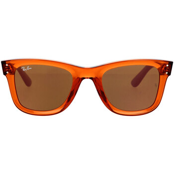 Montres & Bijoux Lunettes de soleil Ray-ban Occhiali da Sole  Wayfarer Reverse RBR0502S 6712GM Orange