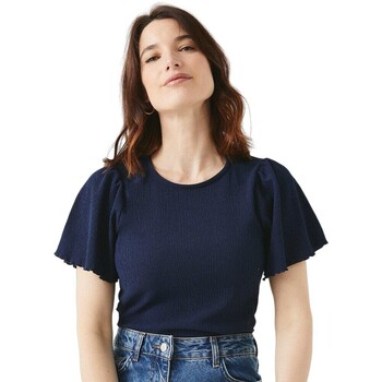 Vêtements Femme T-shirts manches longues Maine DH5925 Bleu