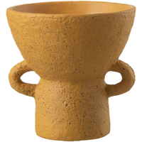 Voir toutes les ventes privées Vases / caches pots d'intérieur Jolipa Vase en céramique Ocre 20 cm Orange