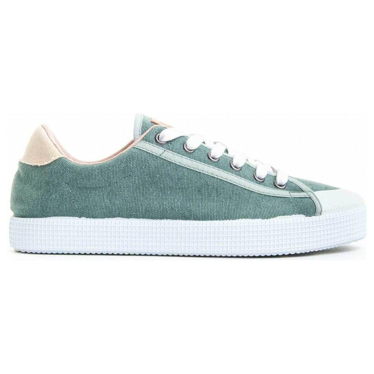 Chaussures Homme Baskets basses Leindia 80136 Vert