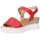 Chaussures Femme Sandales et Nu-pieds Riposella  Rouge