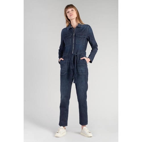 Vêtements Femme Combinaisons / Salopettes Choisissez une taille avant d ajouter le produit à vos préférésises Combinaison pantalon louisa en jeans bleu délavé Bleu