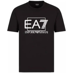 Vêtements Homme T-shirts & Polos Ea7 Emporio button-up ARMANI T-shirt homme EA7 3RPT81 Noir