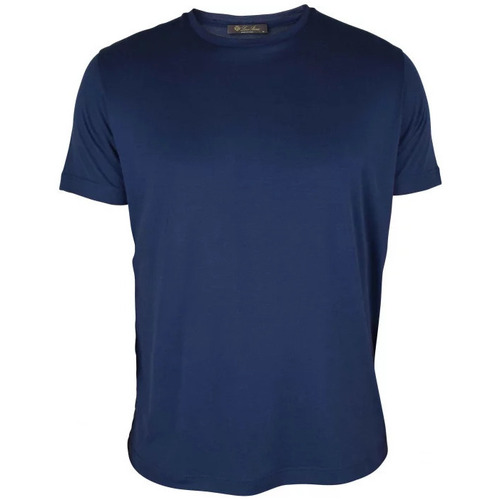 Vêtements Homme Robe En Coton Loro Piana T-Shirt Bleu