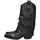 Chaussures Femme Bottes ville Metisse DX567 Texano Femme Noir