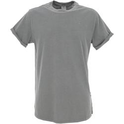 HUGO x Liam Payne Dappal Marineblaues T-Shirt mit Logo auf der Brust