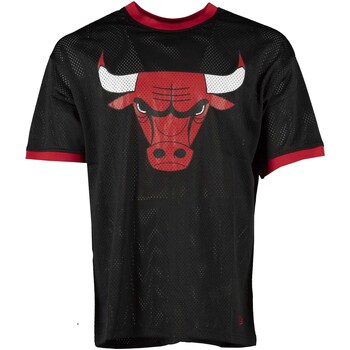 Vêtements Homme T-shirts & Polos New-Era Nba Team Logo Mesh Os Tee Chibul  Blkfdr Noir
