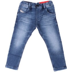 Vêtements Garçon Jeans shorts skinny Diesel 00J3AJ Bleu