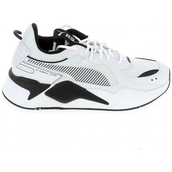 Chaussures Garçon Baskets mode Puma Rs-X B&W Jr Blanc Noir Blanc