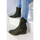 Chaussures Femme Bottines Aliwell - Bottines ISATIS Velours kaki Multicolore