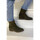 Chaussures Femme Bottines Aliwell - Bottines ISATIS Velours kaki Multicolore