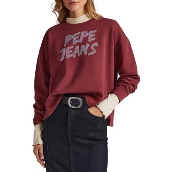 Vêtements Femme Sweats Pepe jeans Druck Rouge