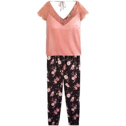 Vêtements Femme Pyjamas / Chemises de nuit Brigitte Bardot Pyjama rose Clair Obscur Rose