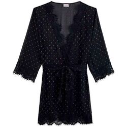 Vêtements Femme Pyjamas / Chemises de nuit Brigitte Bardot Kimono noir Incomparable Noir