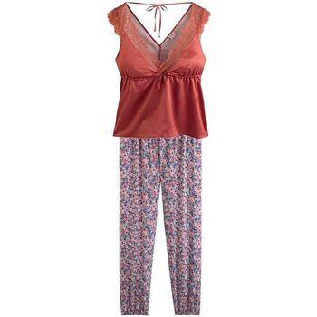 Brigitte Bardot Pyjama rouge Stylée Rouge