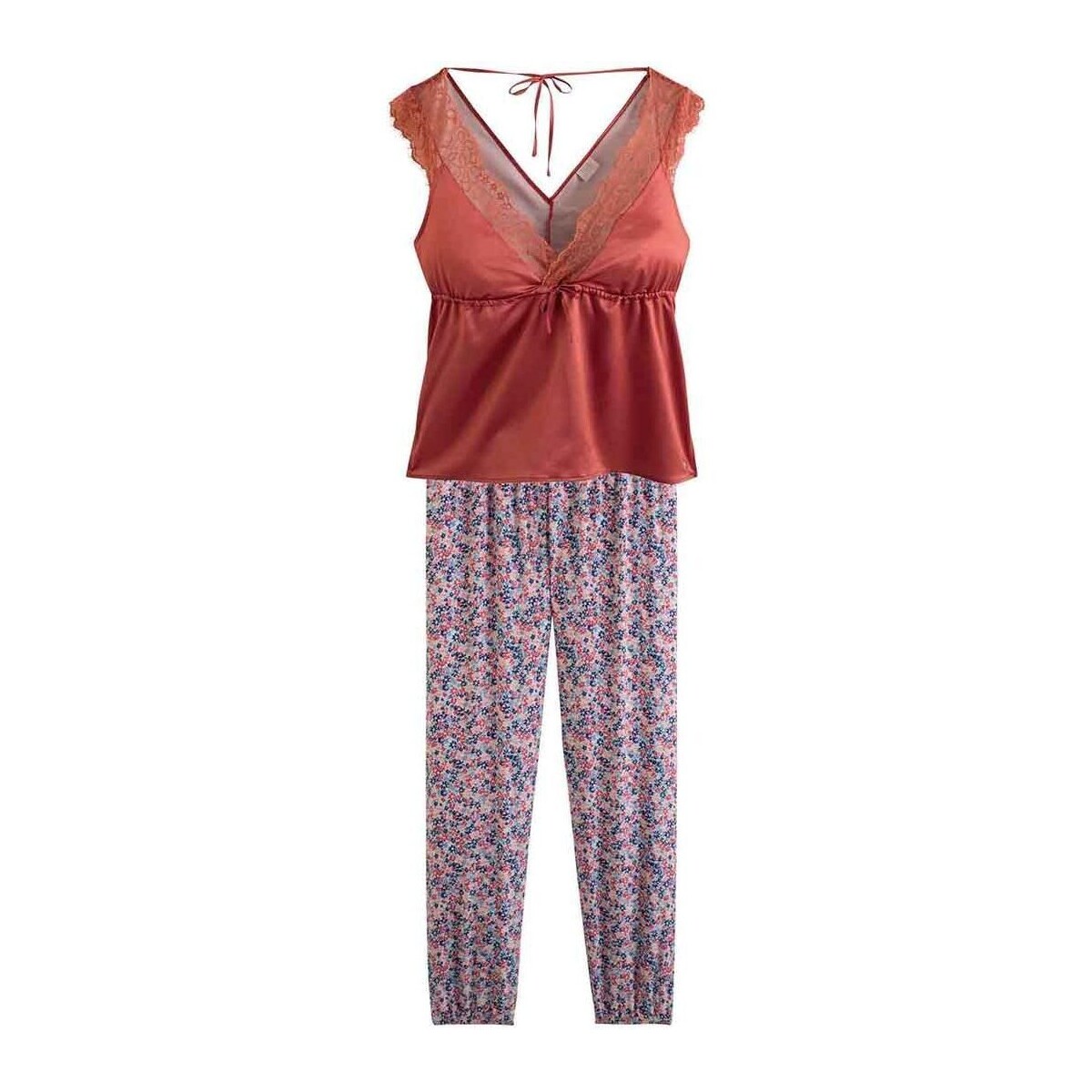 Vêtements Femme Pyjamas / Chemises de nuit Brigitte Bardot Pyjama rouge Stylée Rouge