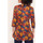 Vêtements Femme Tuniques La Fiancee Du Mekong Tunique imprimée coton bio LAURIE Orange