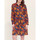 Vêtements Femme Only & Sons Robe chemise coton bio imprimé AGRA Orange
