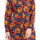 Vêtements Femme Robes courtes La Fiancee Du Mekong Robe chemise coton bio imprimé AGRA Orange