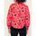 Vêtements Femme Vestes / Blazers La Fiancee Du Mekong Veste teddy imprimée matelassée réversible VEGALA Rouge