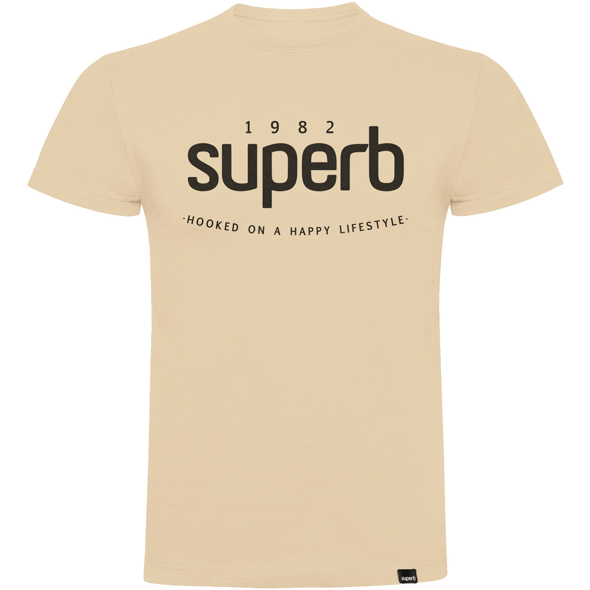 Vêtements Homme T-shirts manches courtes Superb 1982 3000-CREAM Beige