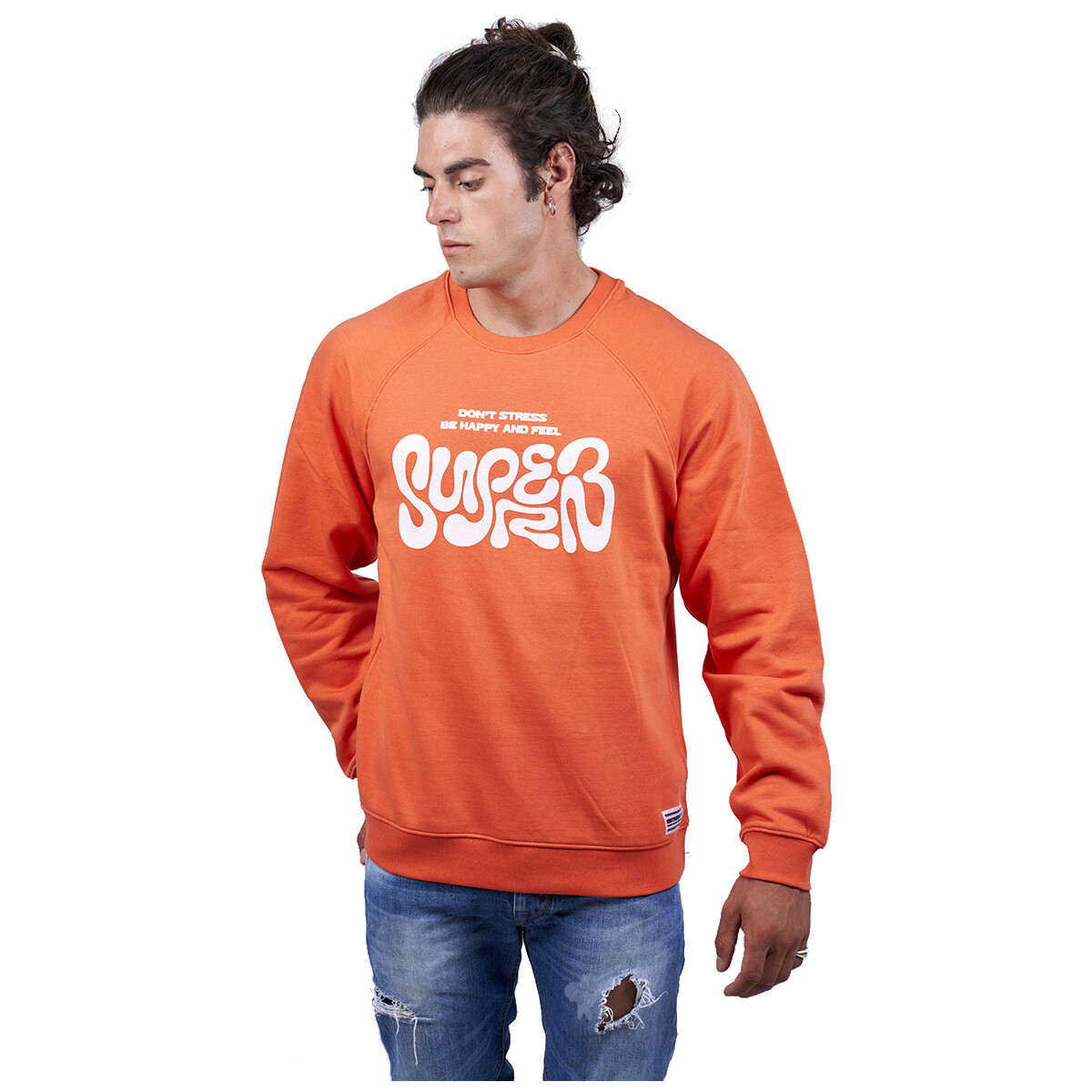 Vêtements Homme Sweats Superb 1982 SO-SPRB01-ORANGE Orange