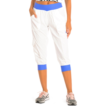 Vêtements Femme Pantalons de survêtement Zumba Z1B00127-BLANCO Multicolore