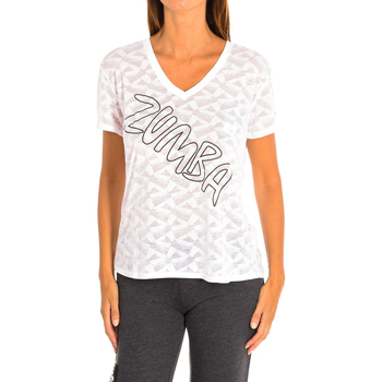 Vêtements Femme T-shirts & Polos Zumba Z1T00587-BLANCO Blanc