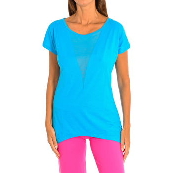 Vêtements Femme T-shirts & Polos Zumba Z1T00683-AZUL Bleu