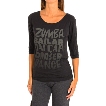 Vêtements Femme T-shirts & Polos Zumba Z1T00684-NEGRO Gris