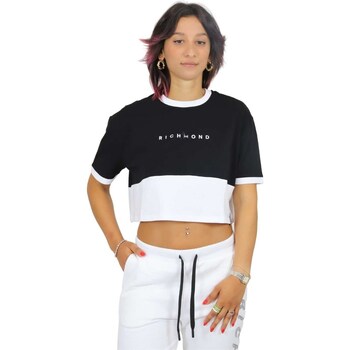 Vêtements Femme T-shirts manches courtes Richmond X UWP23017TS Noir