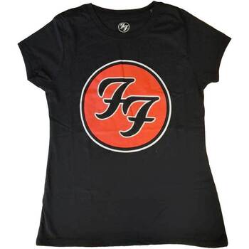 Vêtements Femme T-shirts manches longues Foo Fighters RO2979 Noir