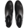 Chaussures Femme Bottines Gabor Bottines en cuir lisse/velours à talon décroché bloc Noir