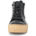 Chaussures Femme Baskets mode Gabor Baskets montantes en cuir lisse à talon compensé Noir