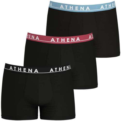 Sous-vêtements Homme Boxers Athena 145627VTAH23 Noir