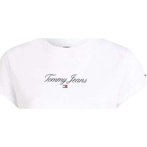 Vêtements Femme T-shirts manches courtes Tommy Jeans 152970VTAH23 Blanc