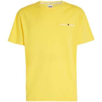 Vêtements Homme T-shirts manches courtes Tommy Jeans 153010VTAH23 Jaune