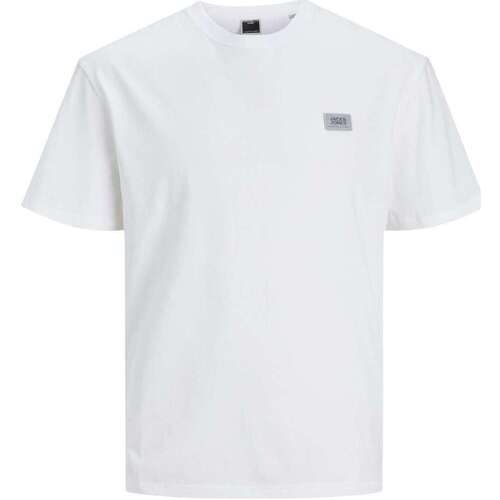 Vêtements Homme T-shirts manches courtes Jack & Jones 153671VTAH23 Blanc