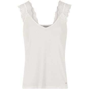 Vêtements Femme Débardeurs / T-shirts sans manche Morgan 155565VTAH23 Blanc
