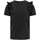 Vêtements Fille T-shirts manches courtes Only 156140VTAH23 Noir