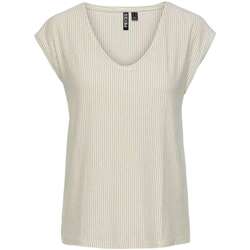 Vêtements Femme T-shirts manches courtes Pieces 157783VTAH23 Blanc