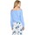 Vêtements Femme Tops / Blouses Only Julia Off Shoulder Shirt - Cashmere Blue Bleu