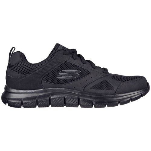 Chaussures Homme Baskets mode Skechers TRACK  SYNTAC Noir