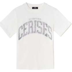 Vêtements Fille T-shirts manches courtes Le Temps des Cerises 156754VTAH23 Blanc