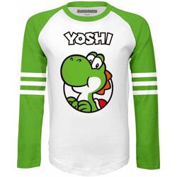 Vêtements Enfant T-shirts manches longues Super Mario Yoshi Since 1990 Blanc