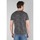 Vêtements Homme T-shirts & Polos Le Temps des Cerises T-shirt presal gris et noir à motif Gris