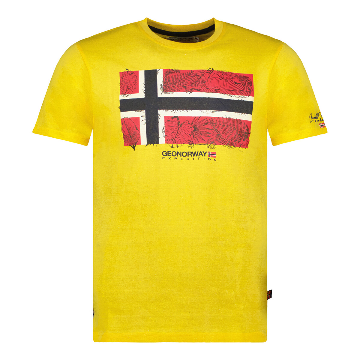 Vêtements Homme T-shirts manches courtes Geo Norway SW1239HGNO-LEMON Jaune